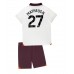 Manchester City Matheus Nunes #27 Dětské Oblečení Venkovní Dres 2023-24 Krátkým Rukávem (+ trenýrky)